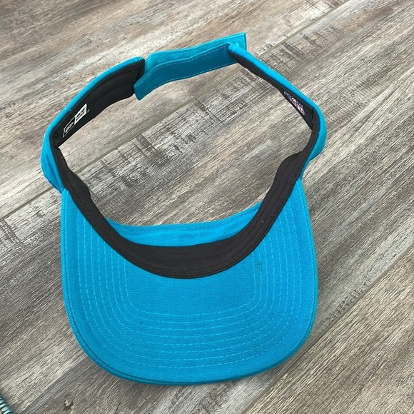 New Era NFL Carolina Panthers Velcro Visor Hat - Picture 6 of 6